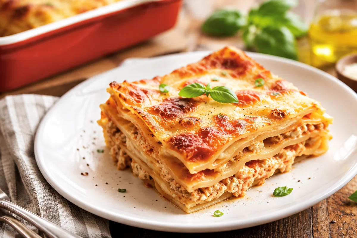 Easy Chicken Lasagna