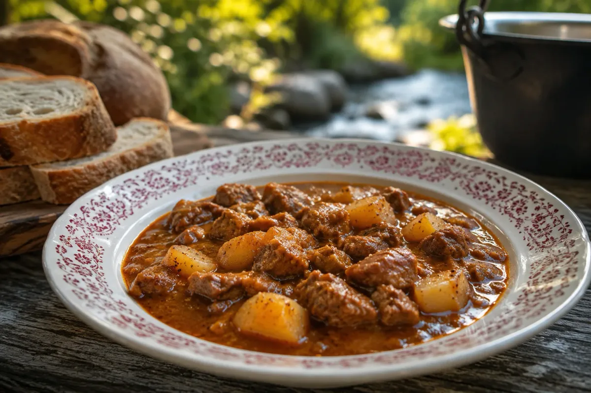 Bowl of Hungarian Goulash