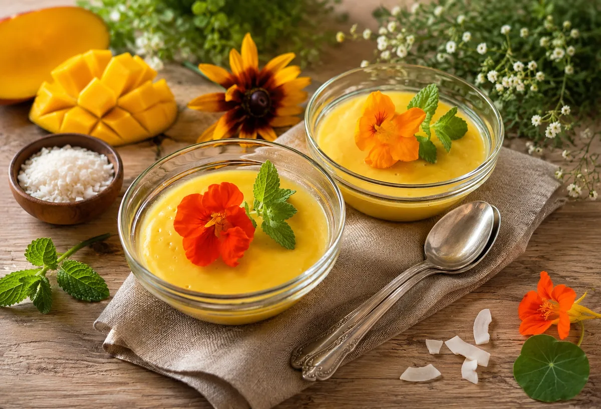 Creamy Mango Coconut Smoothie Bowl
